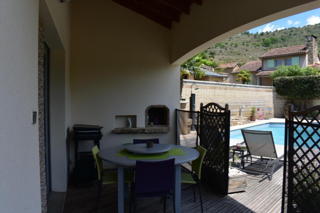 Les Palmiers Des Causses Villa Saint-Rome-de-Tarn Dış mekan fotoğraf