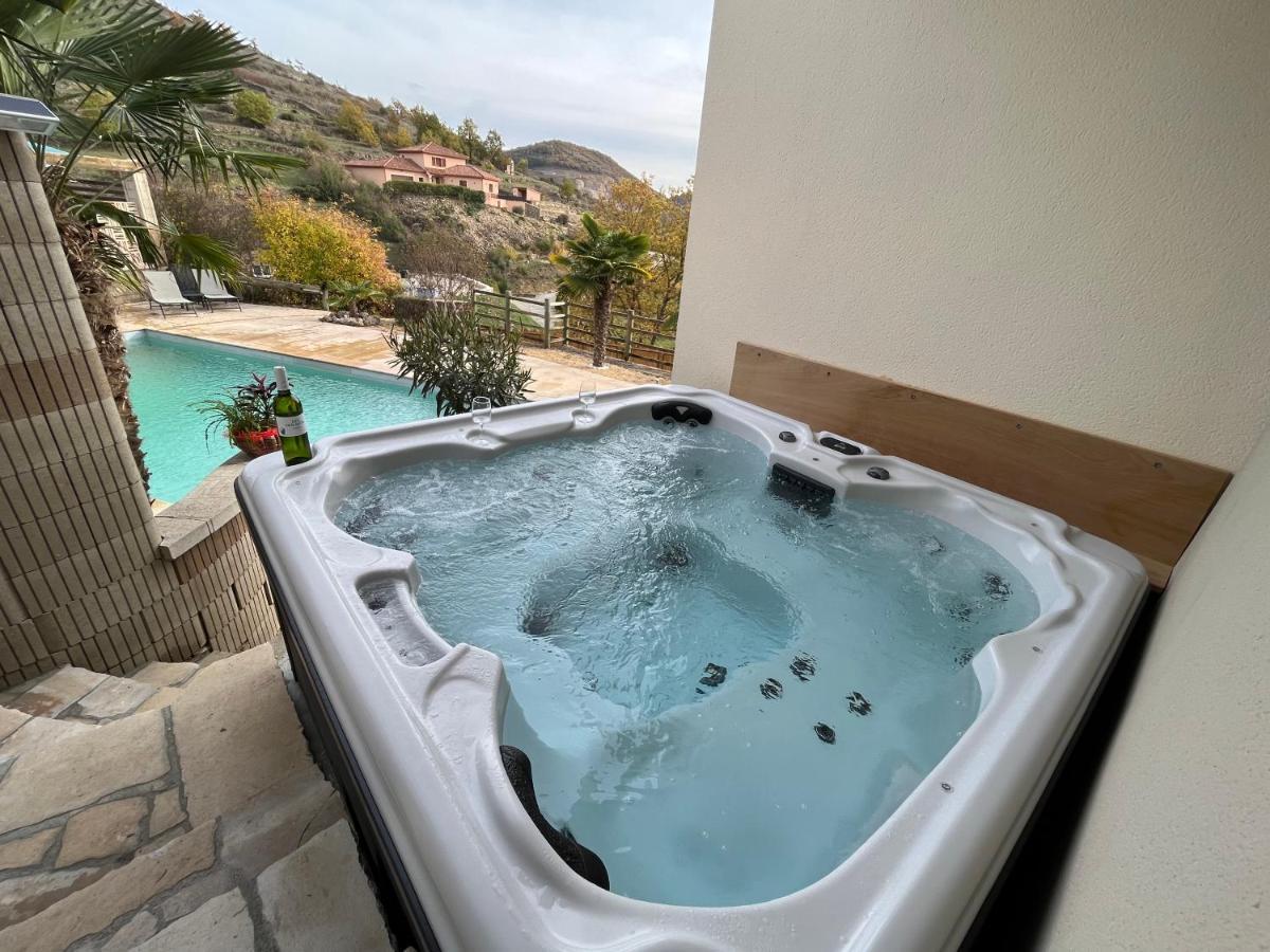 Les Palmiers Des Causses Villa Saint-Rome-de-Tarn Dış mekan fotoğraf
